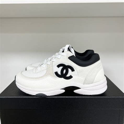 chanel female sneakers|chanel sneakers clearance.